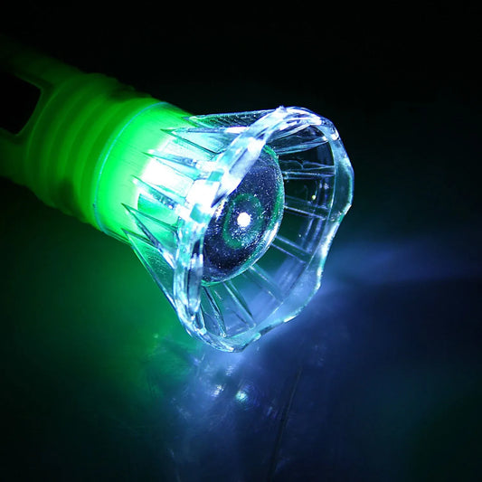 8758 Small Plastic Torch For Kids Plastic Led Flashlight Torch Beautiful Attractive Good Gift Item Pocket Torch For Kids (1 Pc) - Zidbik