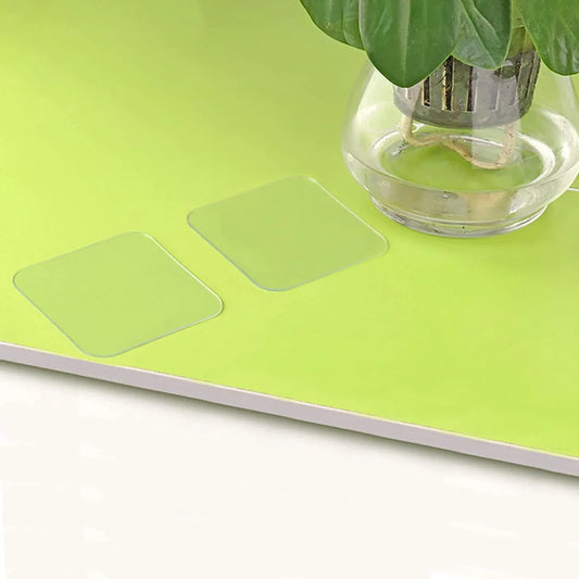 1777 New Double Side Tape Sticker Strong Waterproof Wall Indoor Nano Adhesive No Trace Gel Clear Industrial Multipurpose Removable Use For Bedroom Home Kitchen Hotel (0.6mmx1pc) - Zidbik