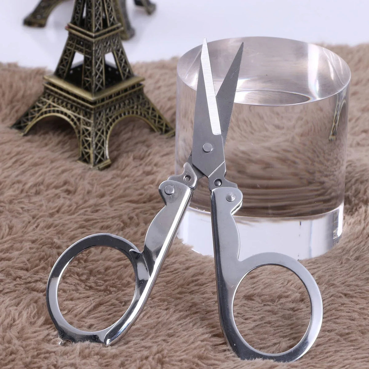 1784 Folding Scissor 3.5inch Used In Crafting And Cutting Purposes For Childrens And Adults. - Zidbik