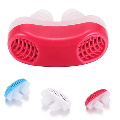 353 - 2 In 1 Anti Snoring And Air Purifier Nose Clip For Prevent Snoring And Comfortable Sleep - Zidbik