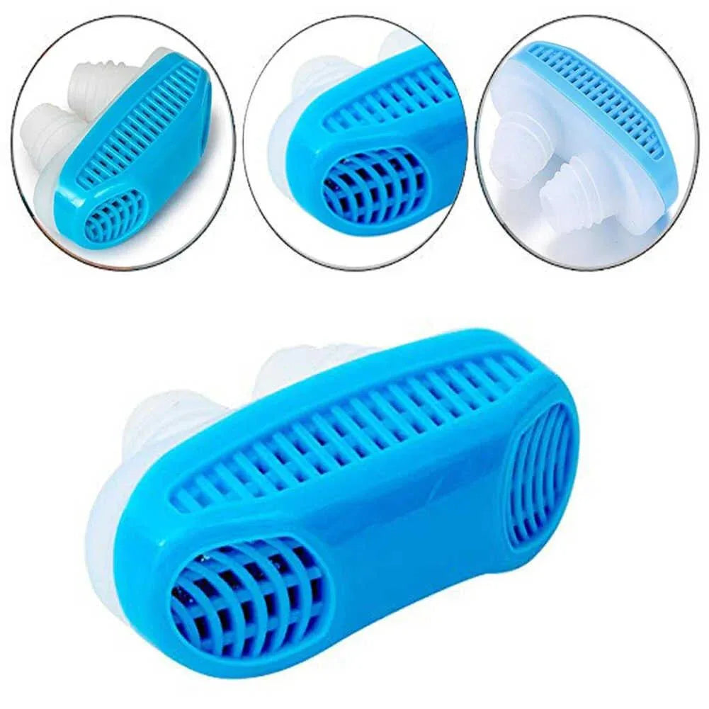 353 - 2 In 1 Anti Snoring And Air Purifier Nose Clip For Prevent Snoring And Comfortable Sleep - Zidbik