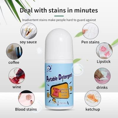7933 Clothes Stain Remover Bead Design Emergency Stain Rescue Roller-ball Cleaner For Natural Fabric Removes Oil Almost All Types Of Fabrics - Zidbik