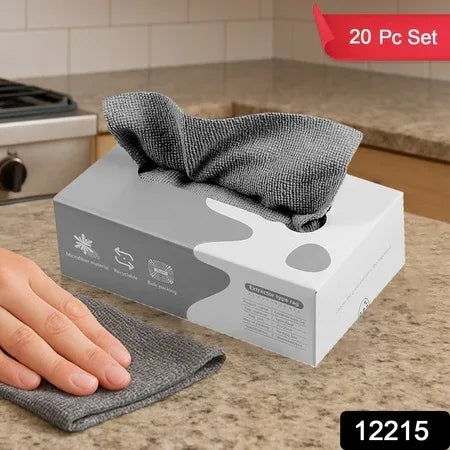 Thickened Magic Wipe Home Kitchen Car Multi-functional Cleaning Rag (20 Pc) - Zidbik