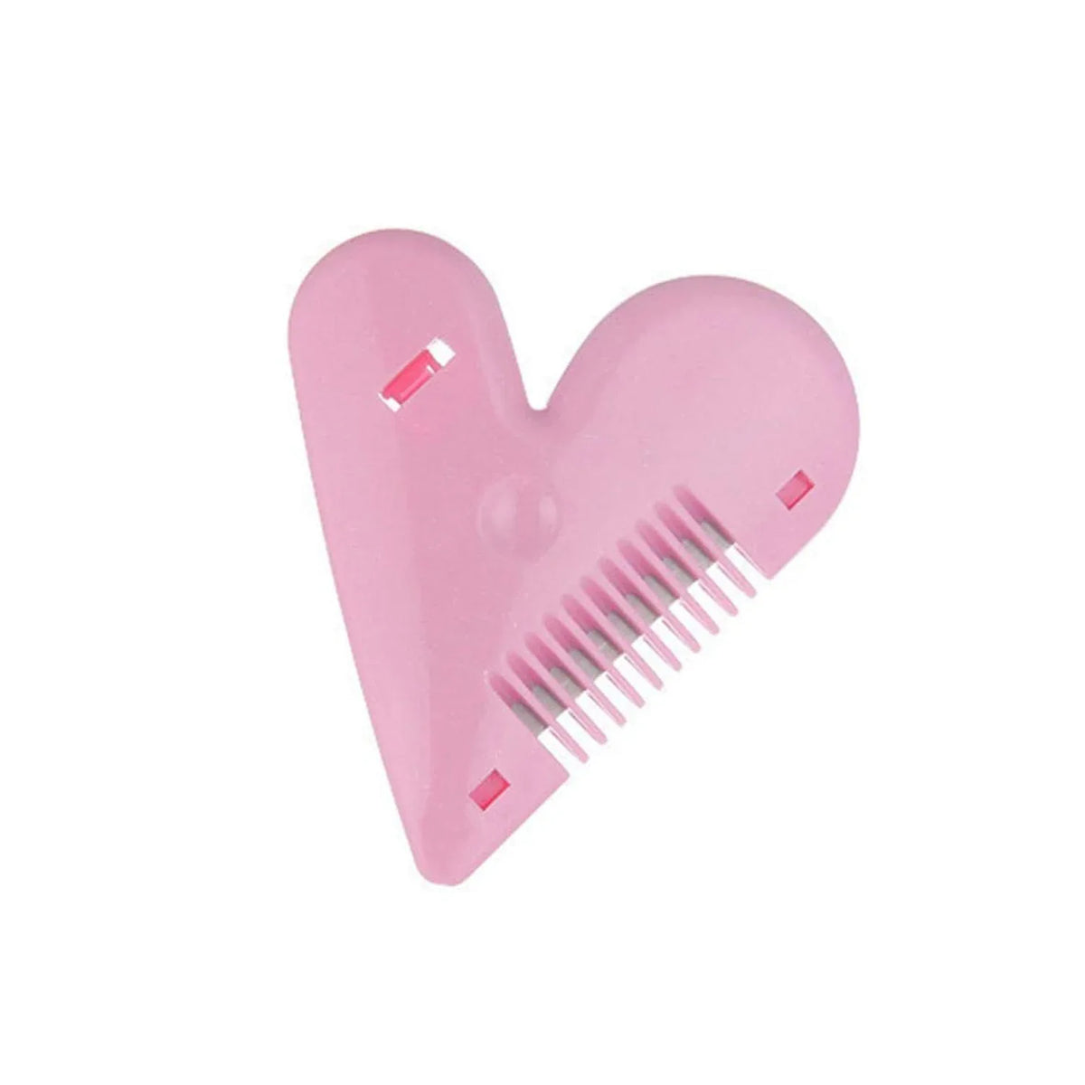 Heart Shape Hair Cutting Scissors - 1 Pc with Card Packing - Zidbik