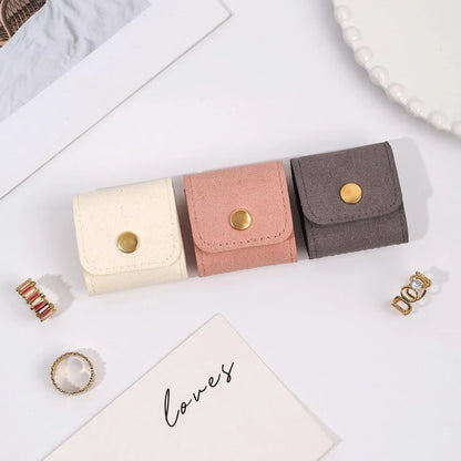Compact Foldable Jewelry Storage Pouch Wallet (1 Pc) - Zidbik