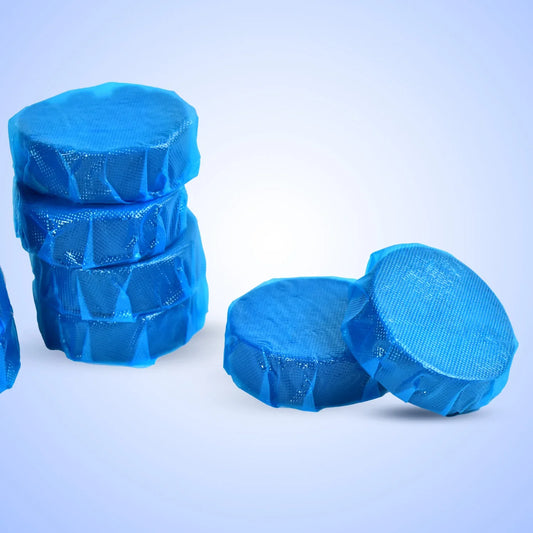 1247 Blue Bubble Toilet Bowring Toilets Toilet Cleaners Powerful Decontamination Durable Bathroom (10pc) - Zidbik
