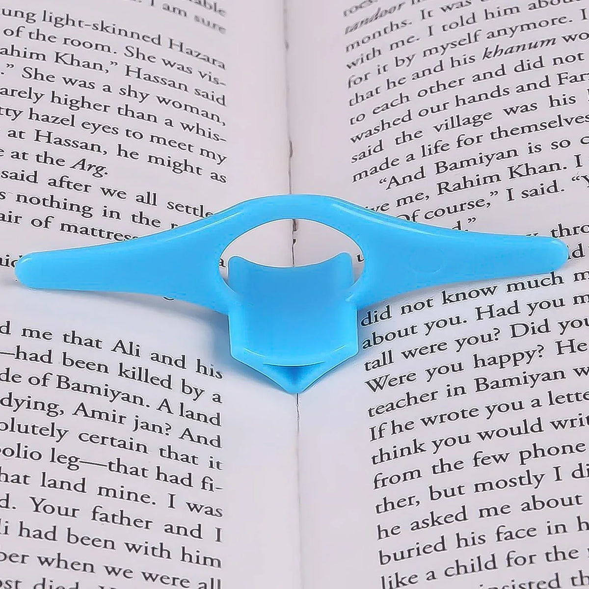 Multi-function Plastic Thumb Book Support Book Page Holder (1 Pc) - Zidbik