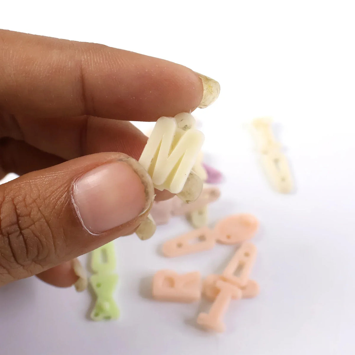 Alphabet Letter Beads Set For Craft Decoration (1 Set) - Zidbik