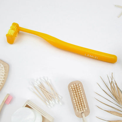 Six-sided Soft Toothbrush Anti-bacterial 6 Sided Care (1 Pc) - Zidbik