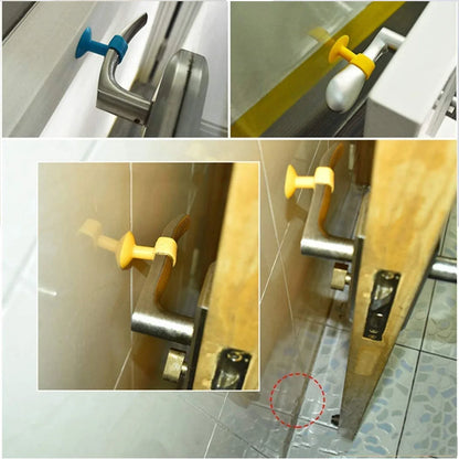 Self-sucking Silicone Door Stopper (2 Pcs Set) - Zidbik