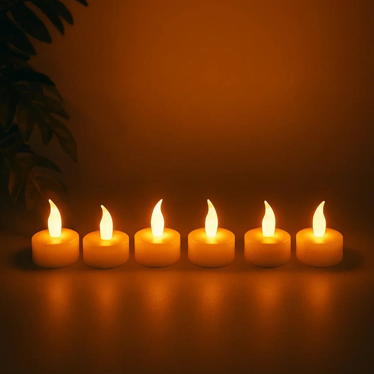 Premium 6 Piece Led Flameless Candle Light Set With Remote Control - Zidbik