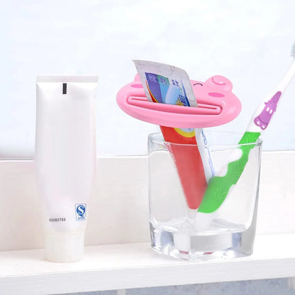 4876 Toothpaste Tube Squeezer 3.5inch Animal Toothpaste Squeezer Tube Squeezer Toothpaste Clip For Extruding Toothpaste Facial Washing Milk Tomato Sauce And Other Tubular Items ( 1 Pc ) - Zidbik