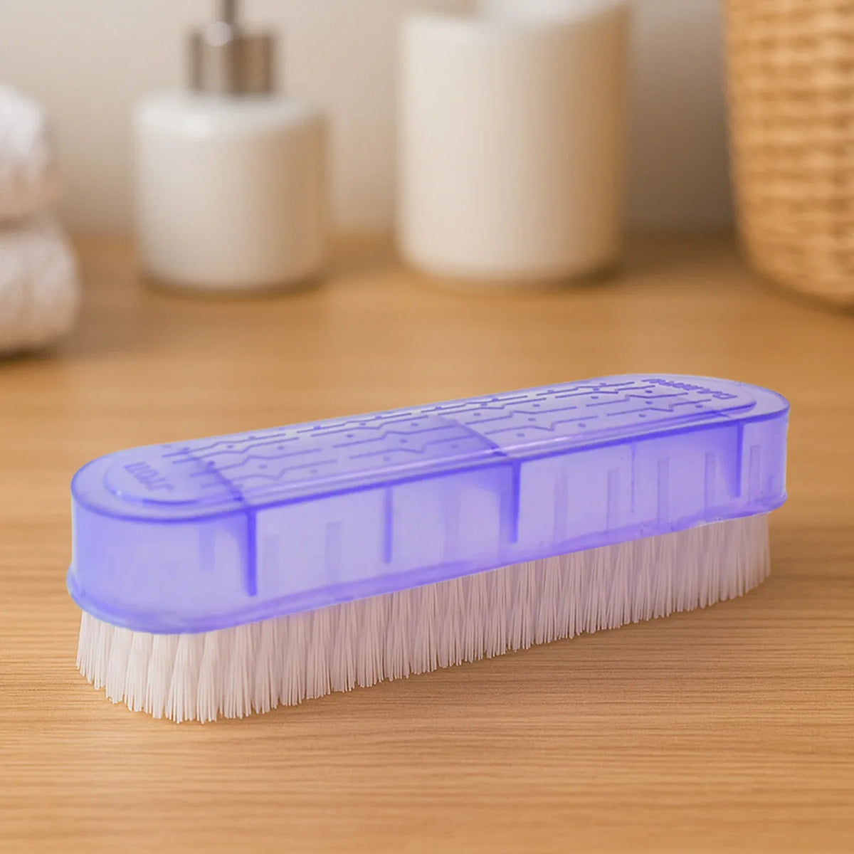 Multipurpose Plastic Handle Laundry Brush (1 Pc) - Zidbik
