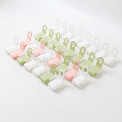 Multi-color Hanger Connector Hooks (30 Pc) - Zidbik
