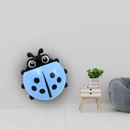 Ladybug Toothbrush Holder - Fun and Functional Bathroom Accessory (1 Pc) - Zidbik