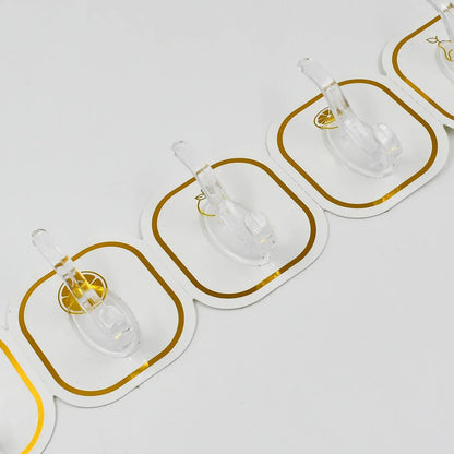 Transparent Adhesive Wall Hook (6 Pcs Set) - Zidbik