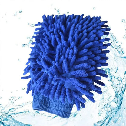 Microfiber Wash Mitt Multipurpose Cleaning Glove (1 Pc) - Zidbik