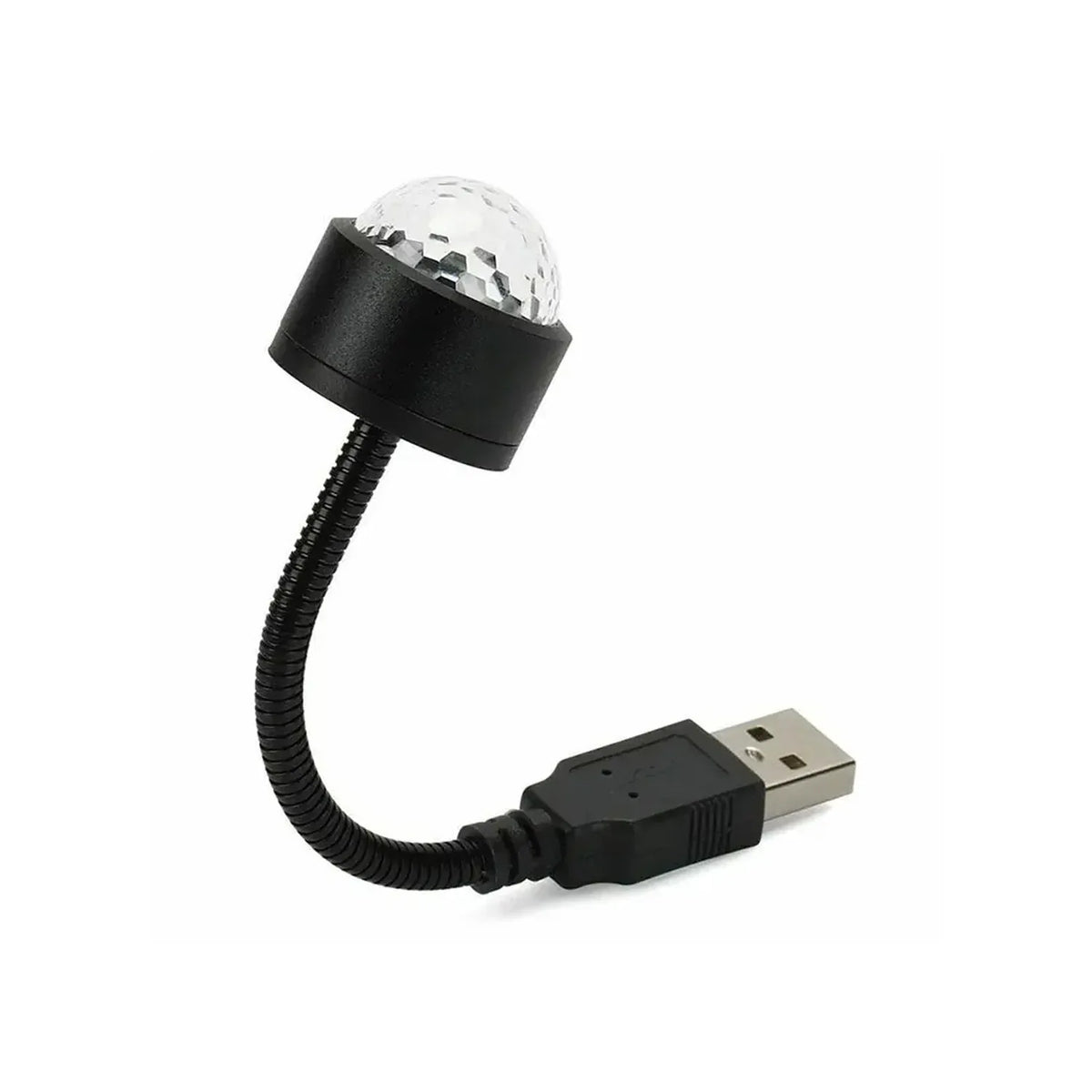 7397 Usb Star Night Light Projector And Mini Disco Ball Light Adjustable Auto Roof Interior Car Ceiling Lights Flexible Atmosphere Strobe Light Decorations For Bedroom Car Party Ceiling - Zidbik
