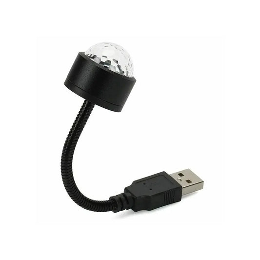 7397 Usb Star Night Light Projector And Mini Disco Ball Light Adjustable Auto Roof Interior Car Ceiling Lights Flexible Atmosphere Strobe Light Decorations For Bedroom Car Party Ceiling - Zidbik