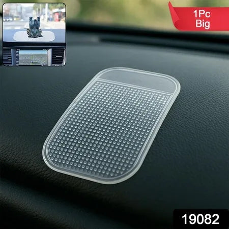 Large Transparent Anti-slip Dashboard Mat For Car (1 Pc) - Zidbik