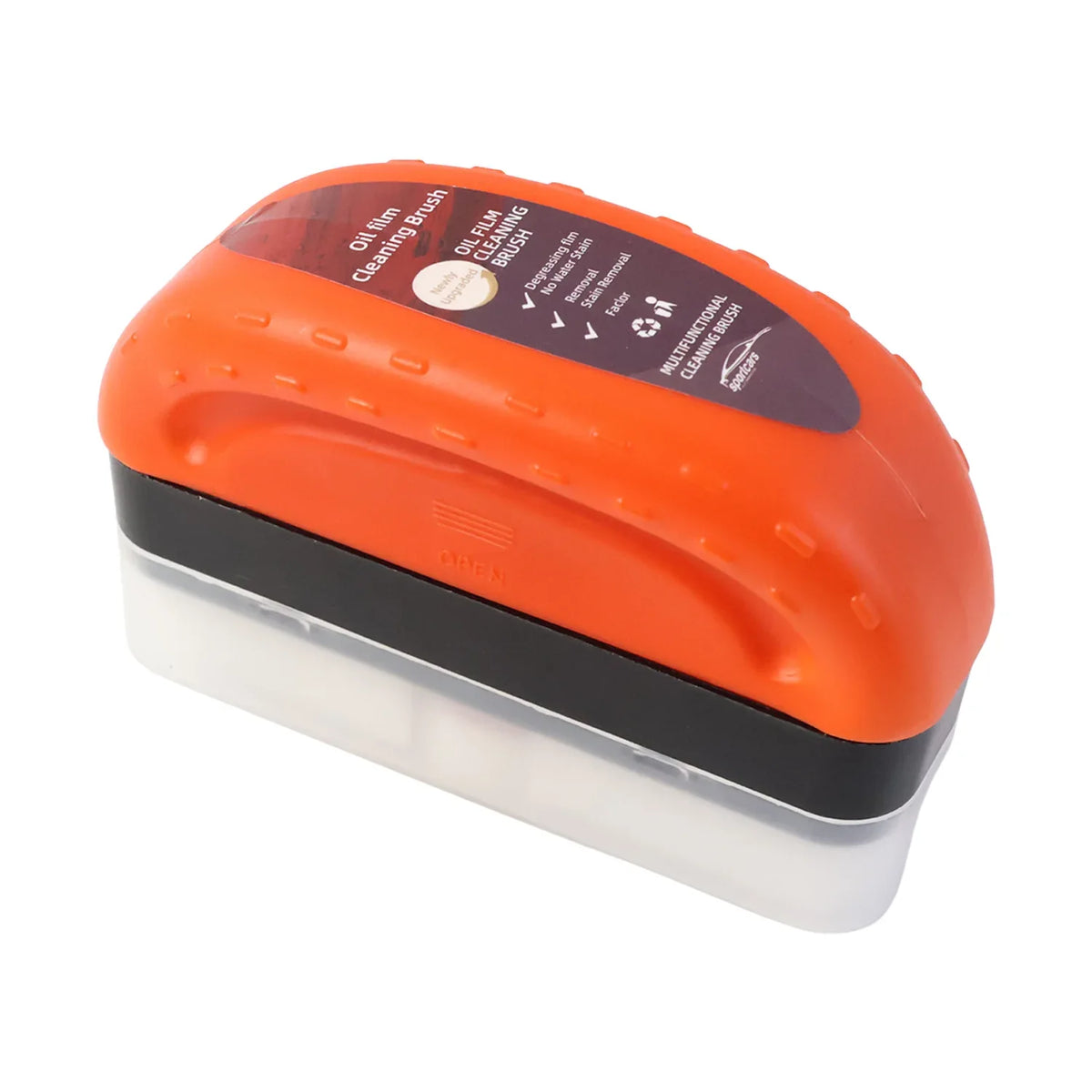 2-in-1 Car Oil Film Cleaning Brush - Zidbik