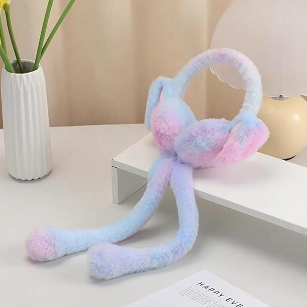 Soft Plush Winter Earmuffs For Kids (1 Pc) - Zidbik
