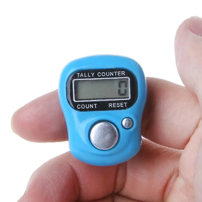 9041 Manual Hand Finger Counting Machine Digital Head Electronic Tally Counter - Zidbik