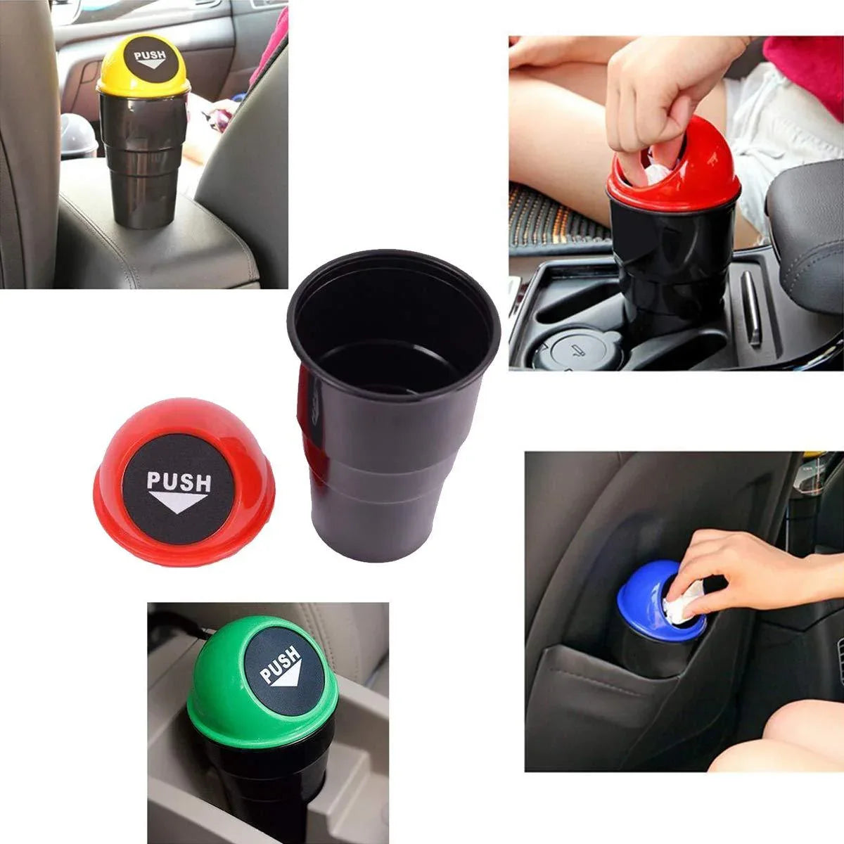 0537 B Car Dustbin Widely Used In Many Kinds Of Places Like Offices Household Cars Hospitals Etc. For Storing Garbage And All Rough Stuffs. - Zidbik