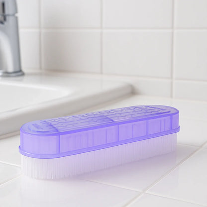 Multipurpose Plastic Handle Laundry Brush (1 Pc) - Zidbik
