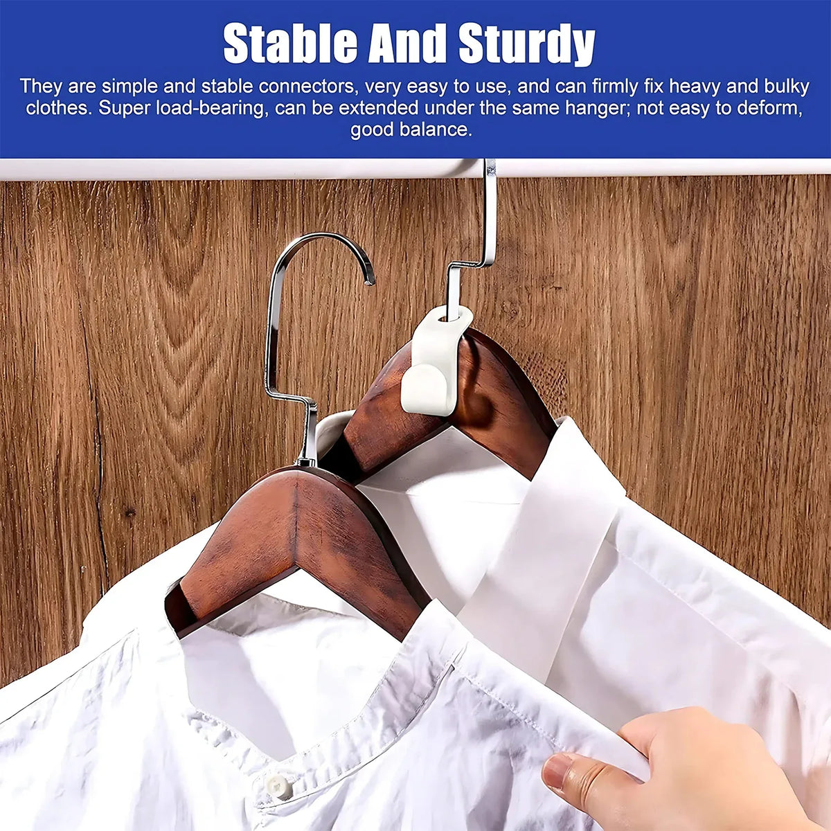 Multi-color Hanger Connector Hooks (30 Pc) - Zidbik
