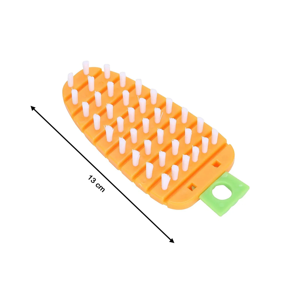 2950 Vegetable Scrubbing Brush Vegetable Scrubber Nontoxic Fruit Brush Carrot Shape Vegetable Brush For Potato For Vegetable - Zidbik