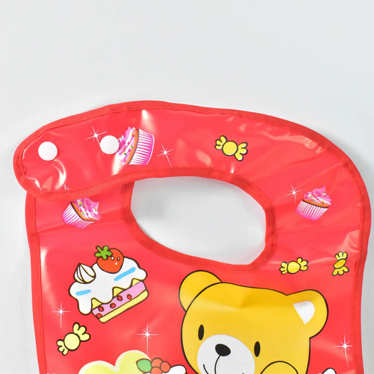 Multifunctional Waterproof Bpa Free Reusable Soft Fabric Plastic Baby Bib (1 Pc) - Zidbik