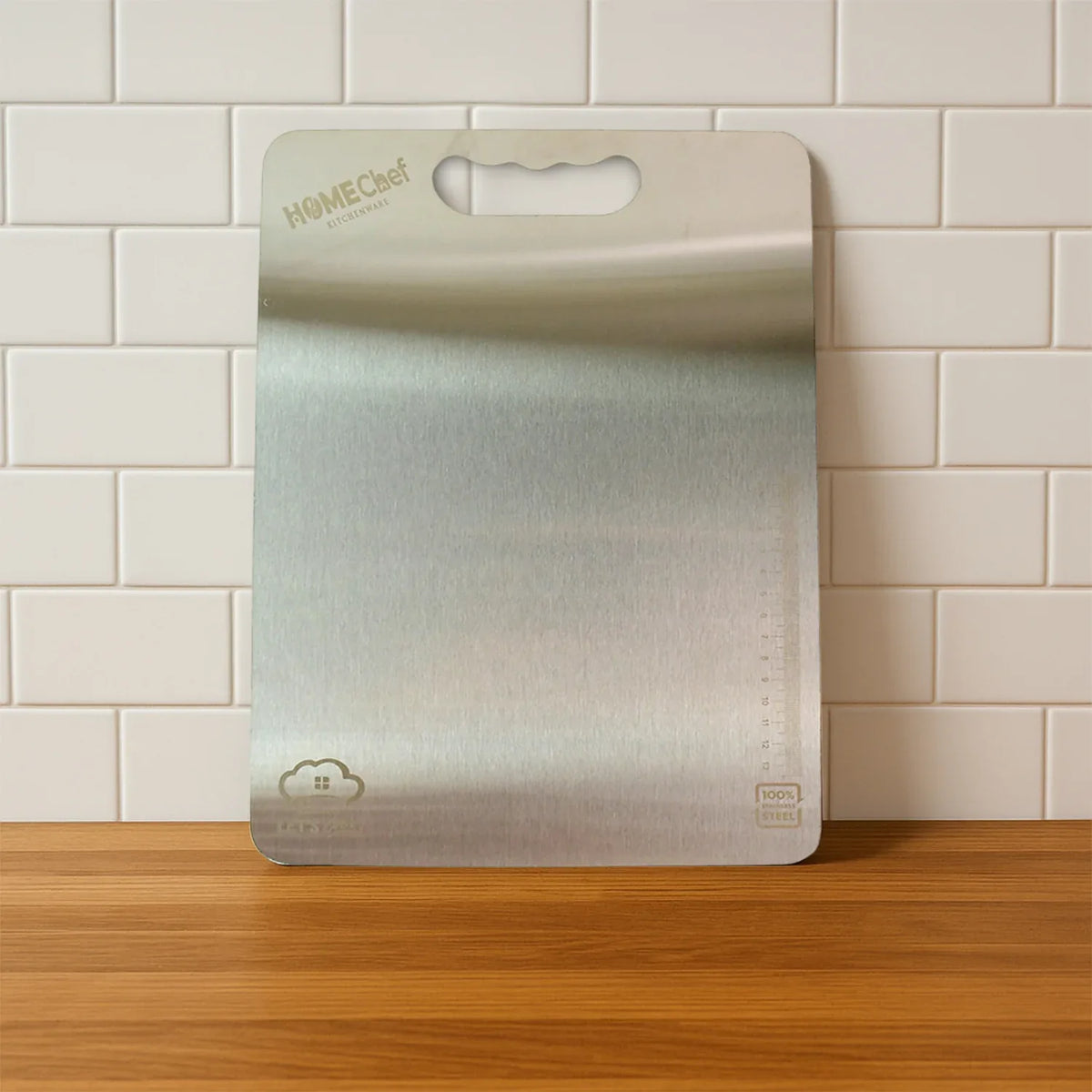 Premium Stainless Steel Cutting Board 229mm X 330mm (1 Pc) - Zidbik