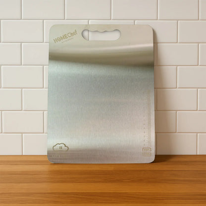Premium Stainless Steel Cutting Board 229mm X 330mm (1 Pc) - Zidbik