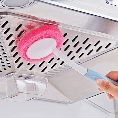 Long Handle Kitchen Dish Scrubber Brush (1 Pc) - Zidbik