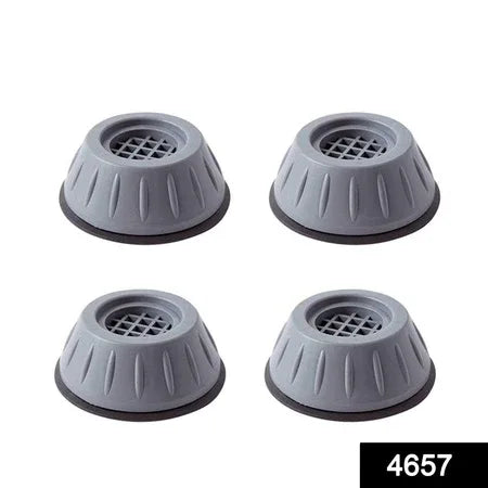 4657 Washer Dryer Anti Vibration Pads With Suction Cup Feet - Zidbik