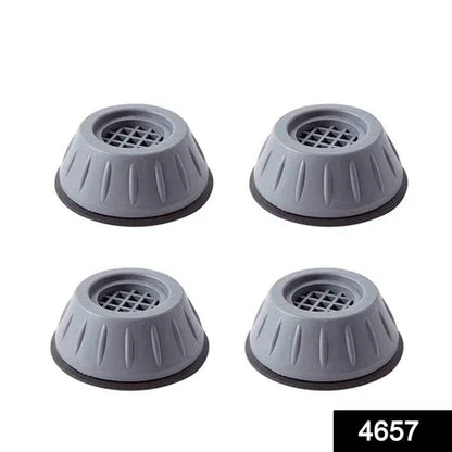 4657 Washer Dryer Anti Vibration Pads With Suction Cup Feet - Zidbik