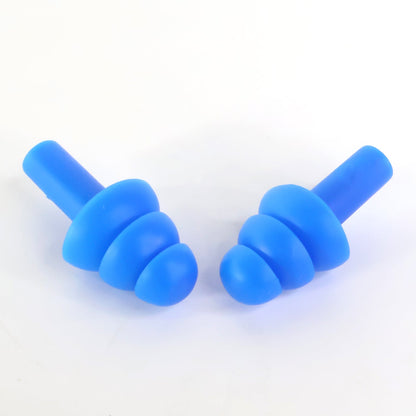 Reusable Silicone Swimming Ear Plugs Set - Comfortable and Effective Reusable Silicone Ear Plugs - Zidbik
