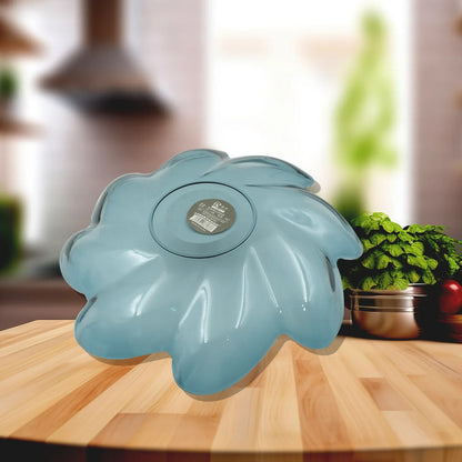 5535 Flower Shape Plastic Dinner  Fruit Plate   Tray  Snacks  Breakfast Plate Friendly Plastic Plate For Kids Party Supplies Birthday Holiday Party Dinnerware Supplies (1 Pc) - Zidbik