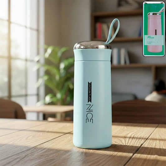 Leak Proof Glass Water Bottle (1 Pc) - Zidbik