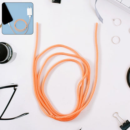 Flexible Spiral Cable Protector Sleeve (1 Pc) - Zidbik