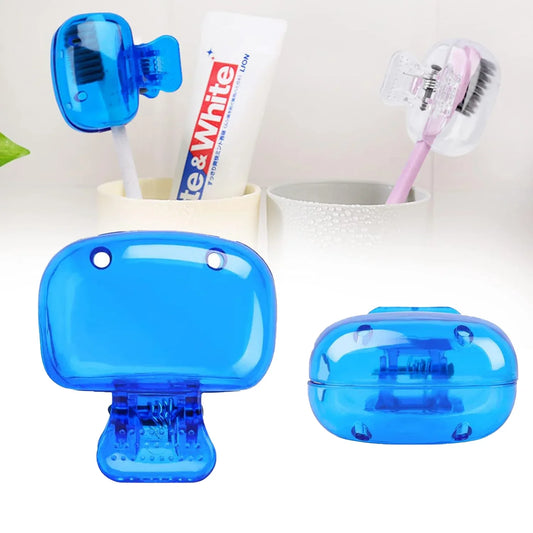 Plastic Toothbrush Head Cover Cap (1 Pc) - Zidbik