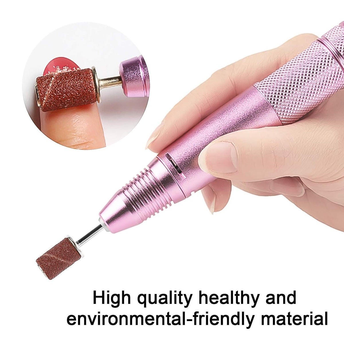Nail Drill Sanding Band Machine Replacement Bits Pedicure Tool (10 Pcs Set) - Zidbik