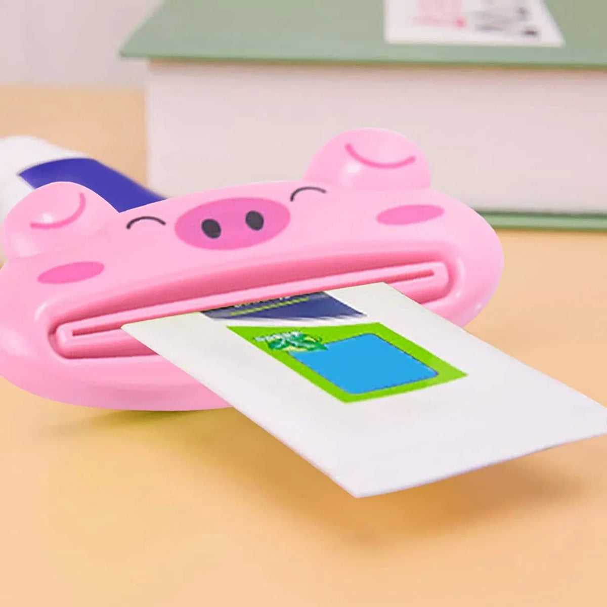 4876 Toothpaste Tube Squeezer 3.5inch Animal Toothpaste Squeezer Tube Squeezer Toothpaste Clip For Extruding Toothpaste Facial Washing Milk Tomato Sauce And Other Tubular Items ( 1 Pc ) - Zidbik