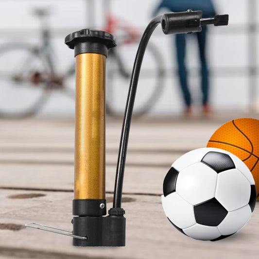 8506 Hand Air Ball Pump Metal Portable High Pressure Air Pump Mini Basketball Inflator For Balls Basketball Soccer Volleyball Football Inflatable And More - Zidbik