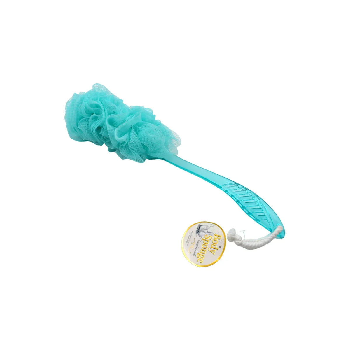 6702a Loofah Back Scrubber For Shower Long Handle Bath Sponge Shower Brush Soft Nylon Mesh Back Cleaner Washer Body Bath Brush For Women And Men Bathroom Shower Accessories (45 Cm) - Zidbik
