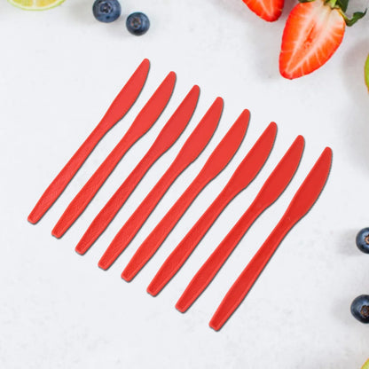 Durable Plastic Knives (8 Pc) - Zidbik