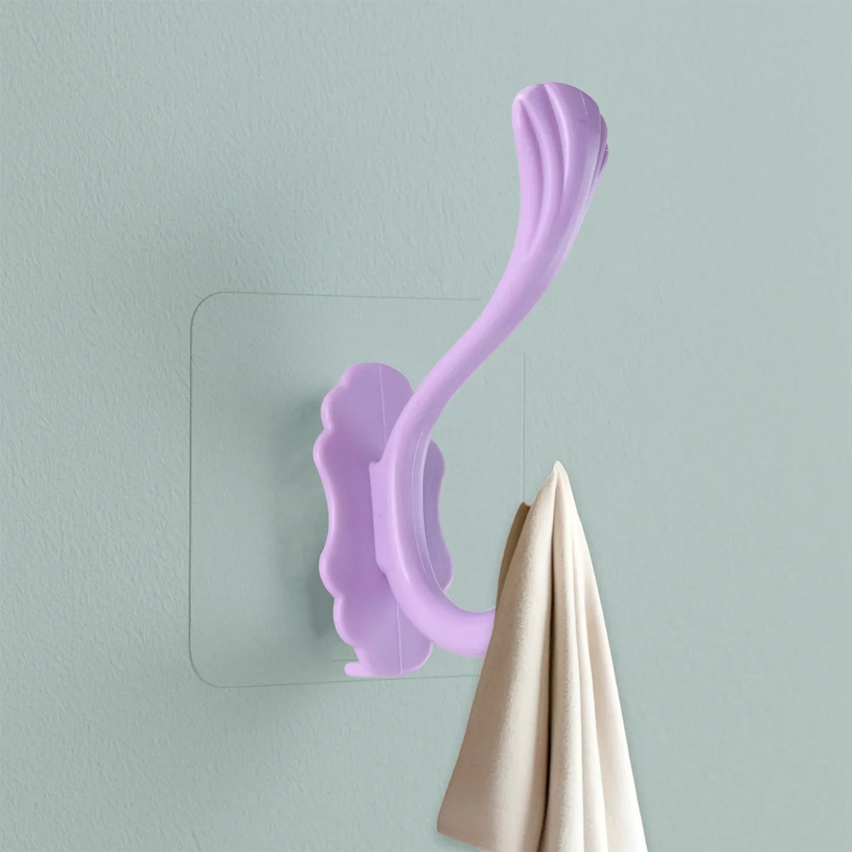 Self-adhesive Heavy Duty Decorative Wall Hook (1 Pc) - Zidbik