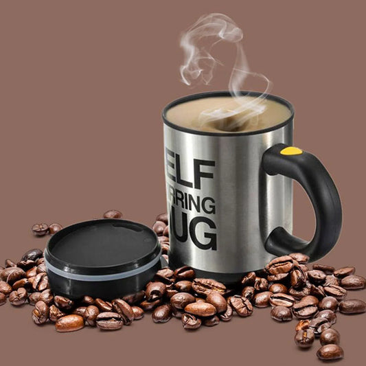 4791 Self Stirring Mug Used In All Kinds Of Household And Official Places For Serving Drinks Coffee And Types Of Beverages Etc. - Zidbik