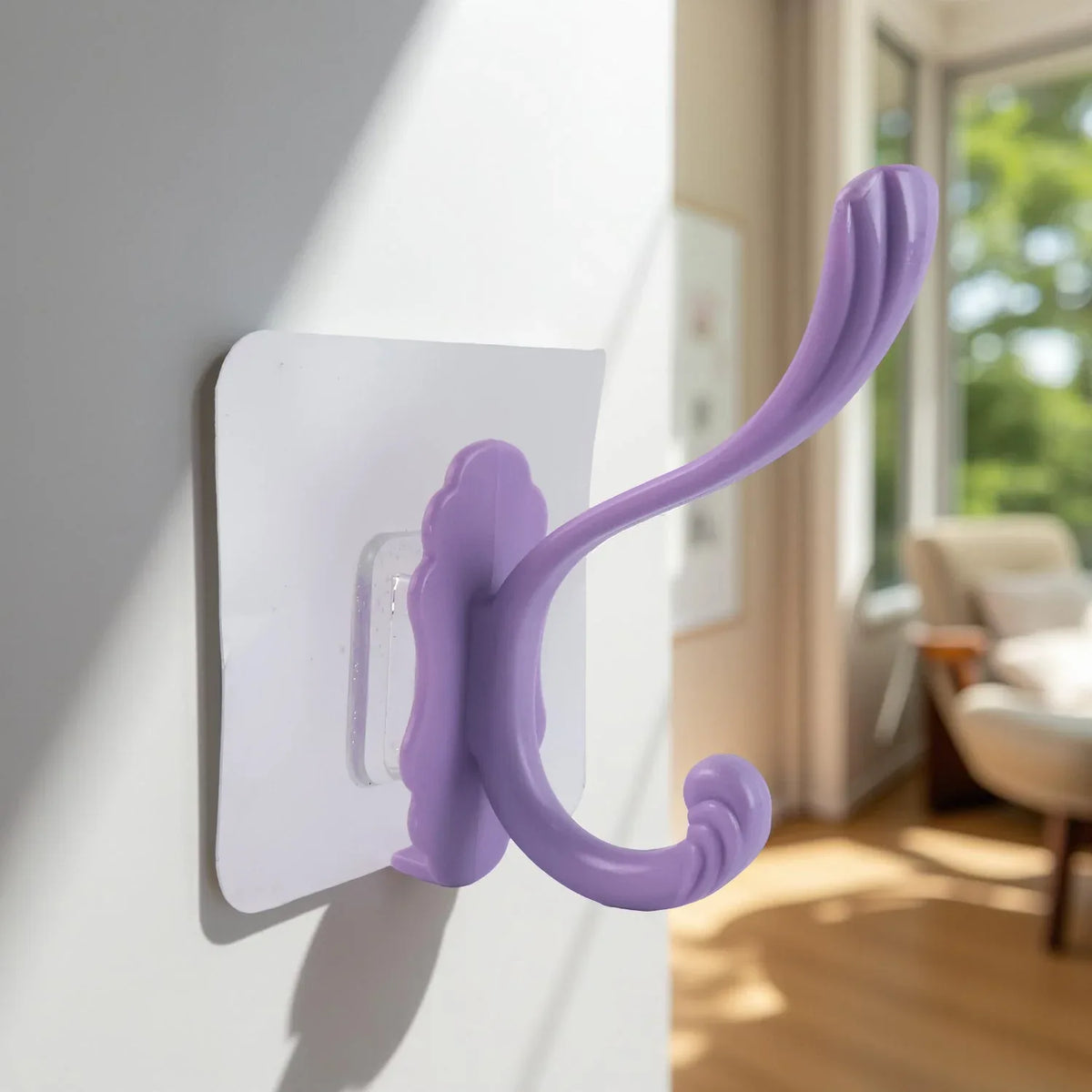 Self-adhesive Heavy Duty Decorative Wall Hook (1 Pc) - Zidbik